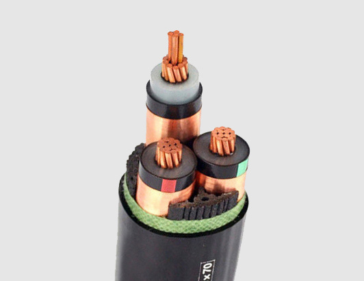 Medium Voltage 11kv 33kv N2xsy N2xsey Yjv32 Copper Conductor 3 Core XLPE Insulated Armored Power Electric Cable