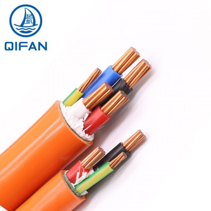 Orange Circular Cable 3c+E 2.5mm2 Bc Cu/PVC/PVC V90 450/750V Cable