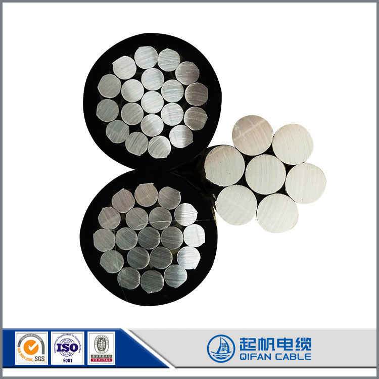 0.6/1kv Aluminium XLPE Insulated Twisted Aerial Bundle Cable Service ...